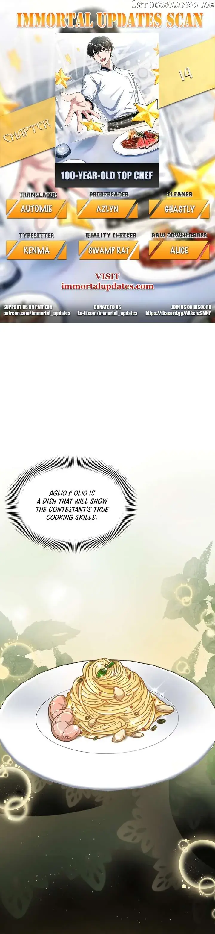 100-Year-Old Top Chef Chapter 14 Page 2