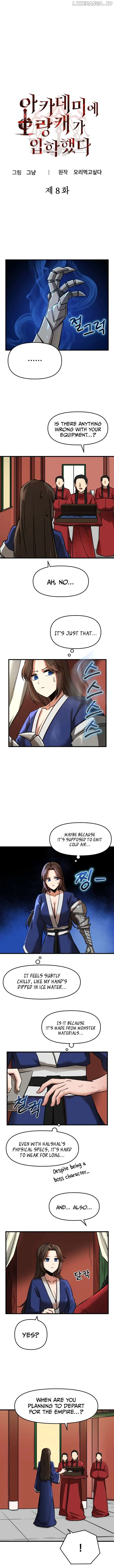 A Barbarian Was Admitted to the Academy Chapter 8 Page 3