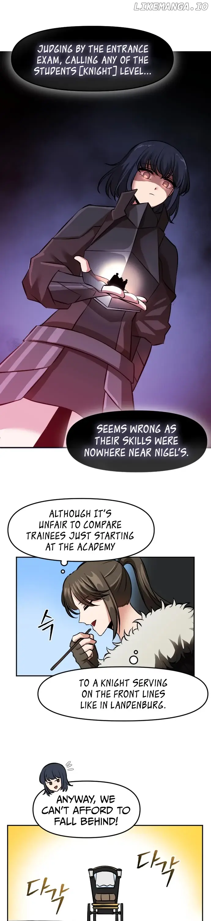 A Barbarian Was Admitted to the Academy Chapter 20 Page 14