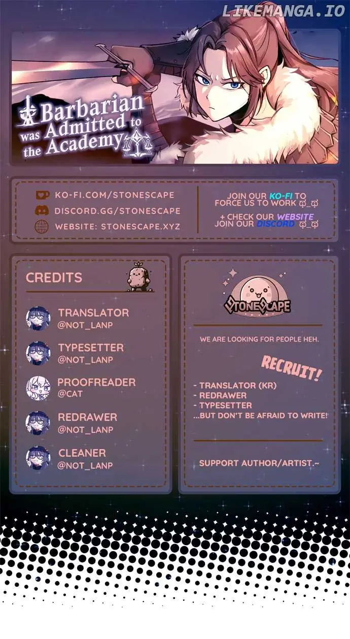 A Barbarian Was Admitted to the Academy Chapter 24 Page 2