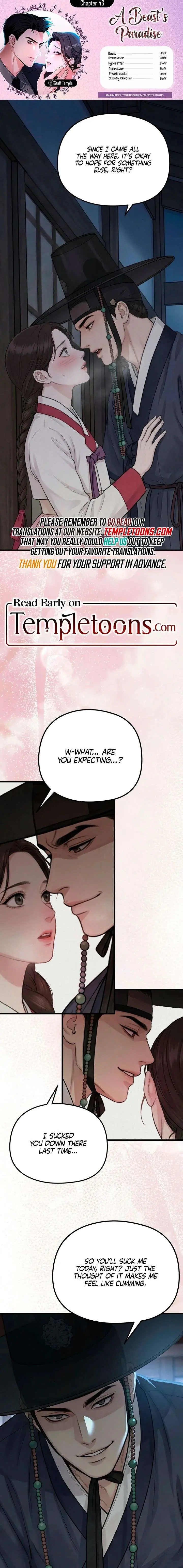 A Beast's Paradise Chapter 43 Page 1