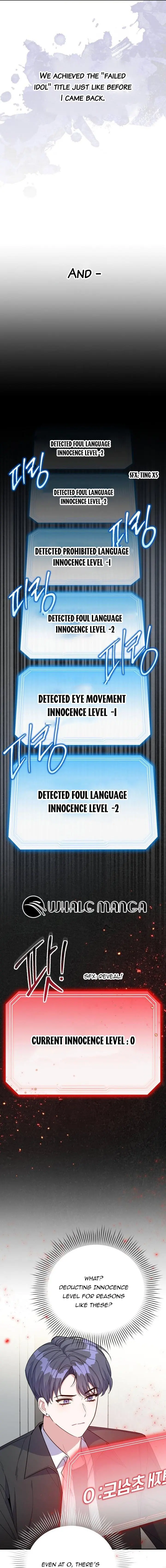 A Blank Slate Regression for the Idol That Lost His Original Mindset Chapter 2 Page 21