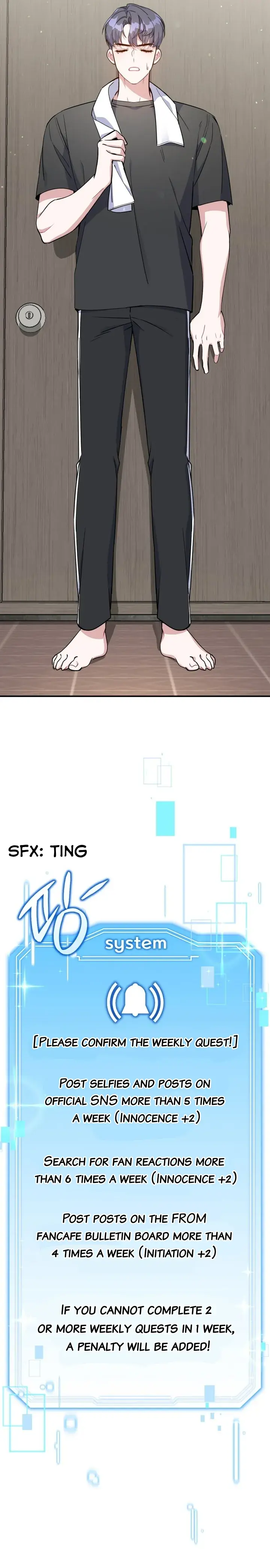 A Blank Slate Regression for the Idol That Lost His Original Mindset Chapter 3 Page 31