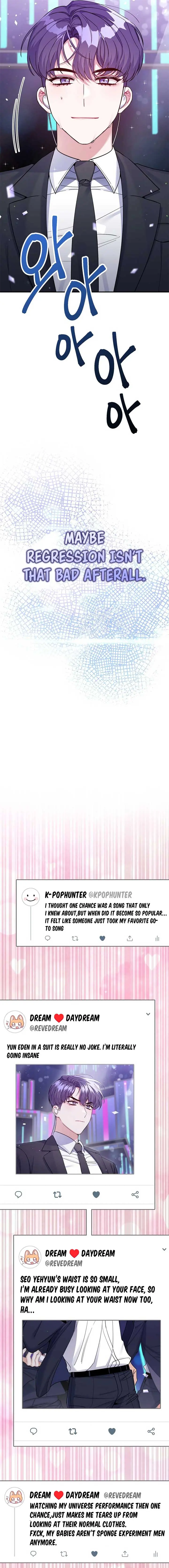 A Blank Slate Regression for the Idol That Lost His Original Mindset Chapter 11 Page 11