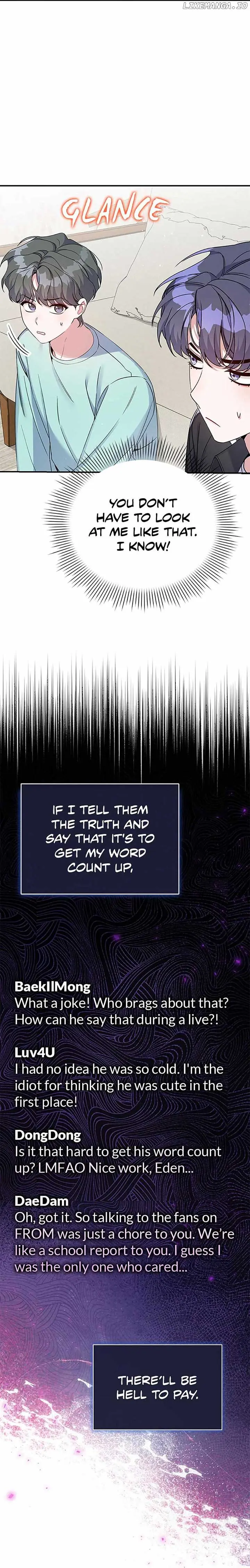 A Blank Slate Regression for the Idol That Lost His Original Mindset Chapter 16 Page 23
