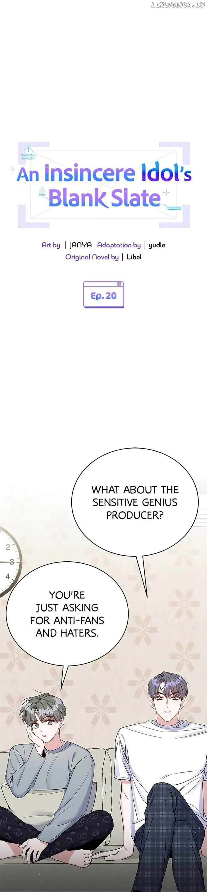 A Blank Slate Regression for the Idol That Lost His Original Mindset Chapter 20 Page 24