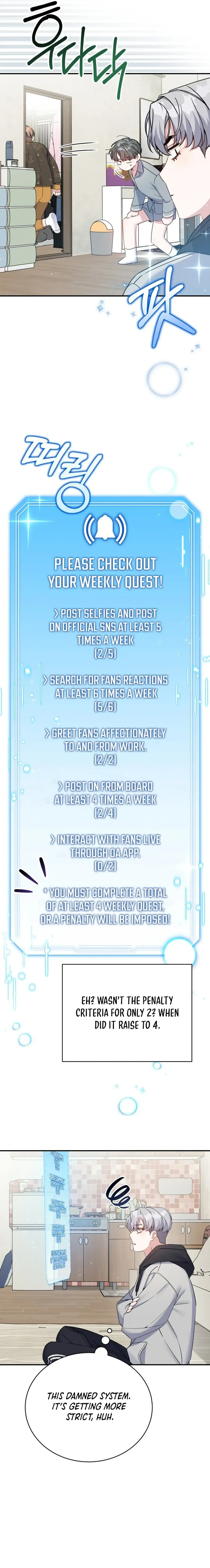 A Blank Slate Regression for the Idol That Lost His Original Mindset Chapter 24 Page 13