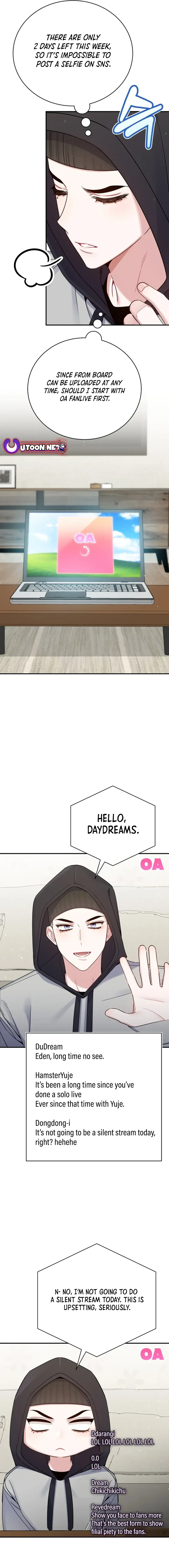 A Blank Slate Regression for the Idol That Lost His Original Mindset Chapter 24 Page 14