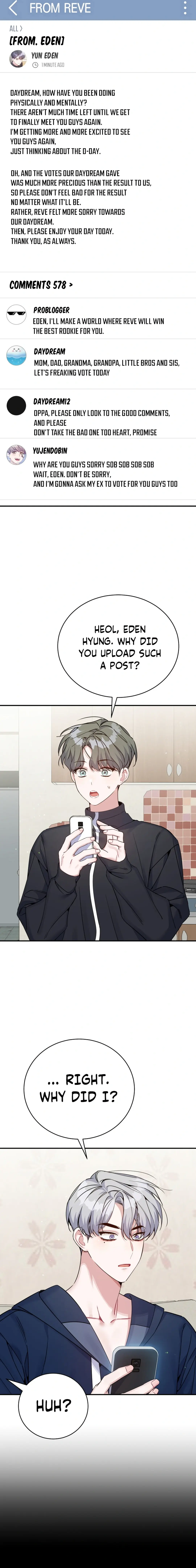 A Blank Slate Regression for the Idol That Lost His Original Mindset Chapter 27 Page 8