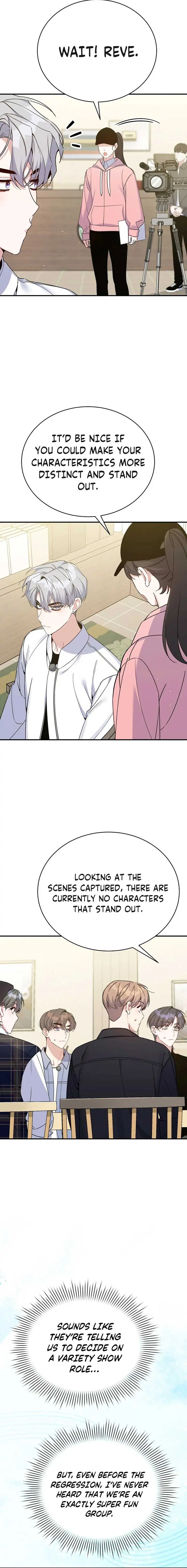 A Blank Slate Regression for the Idol That Lost His Original Mindset Chapter 34 Page 10