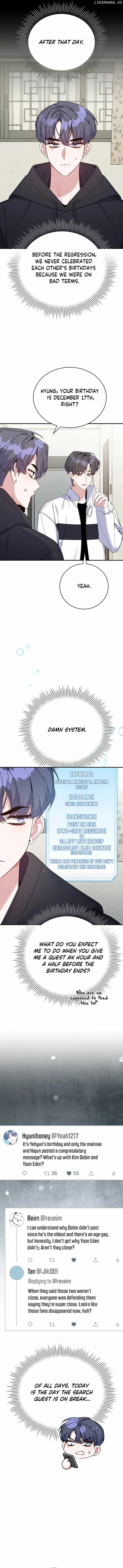 A Blank Slate Regression for the Idol That Lost His Original Mindset Chapter 43 Page 4