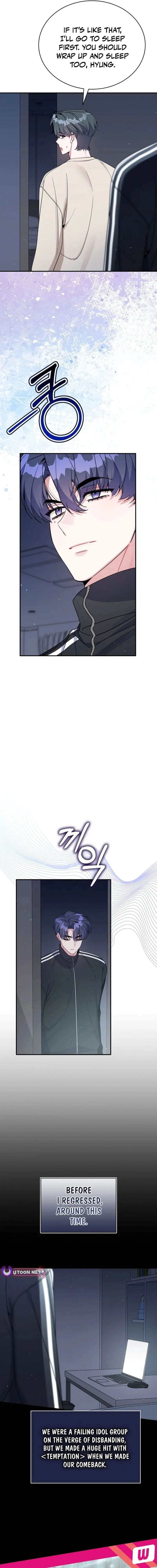 A Blank Slate Regression for the Idol That Lost His Original Mindset Chapter 78 Page 4