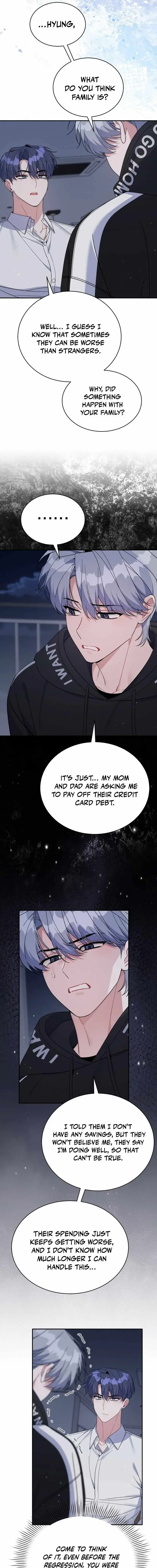 A Blank Slate Regression for the Idol That Lost His Original Mindset Chapter 82 Page 8