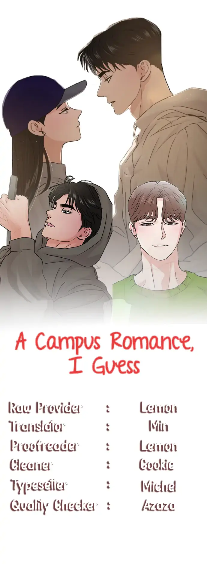 A Campus Romance, I Guess Chapter 5 Page 2