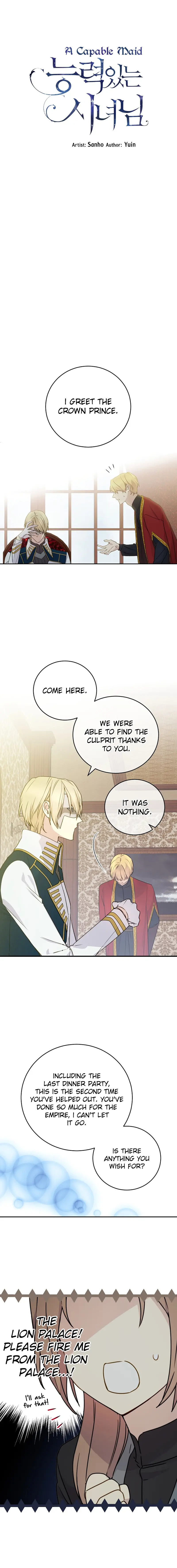 A Capable Maid Chapter 26 Page 6