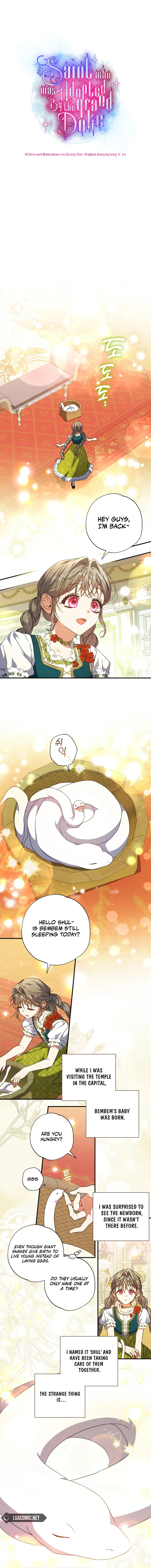 The Archduke's Adopted Saint Chapter 50 Page 4