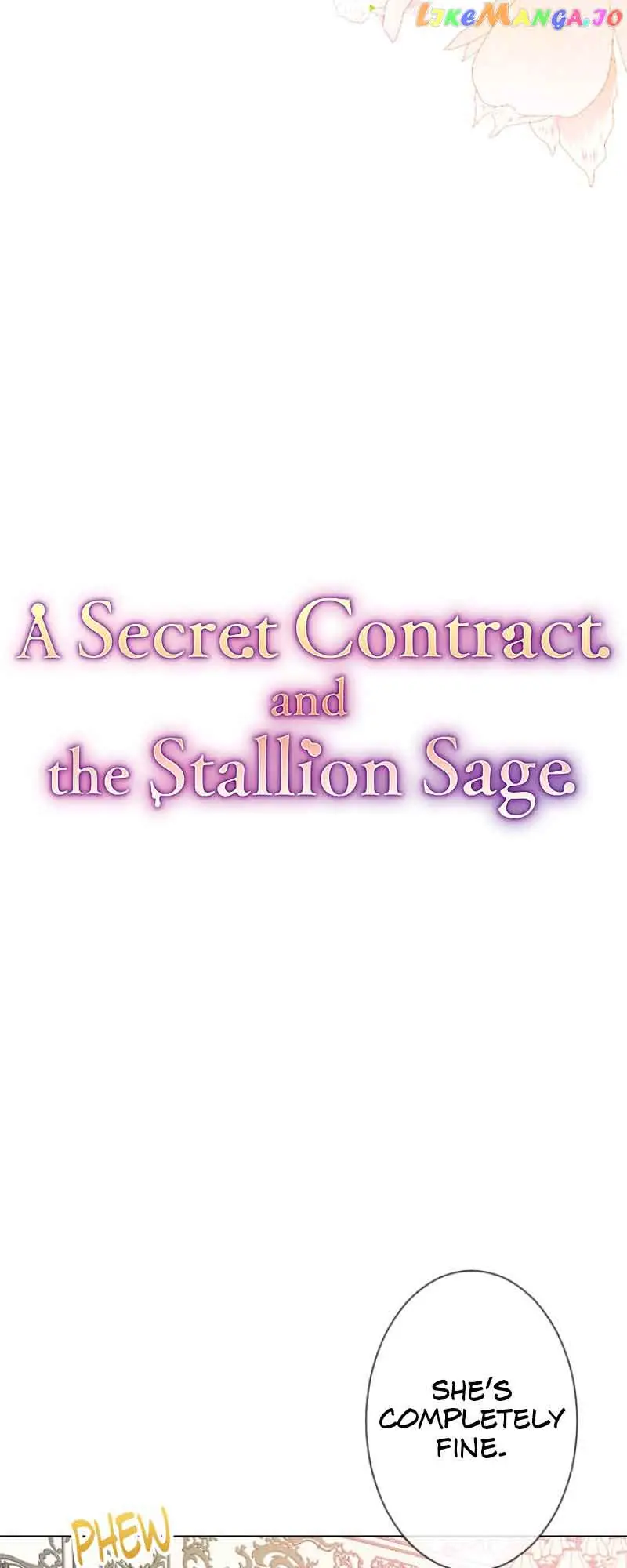 A Secret Contract and the Stallion Sage Chapter 16 Page 6