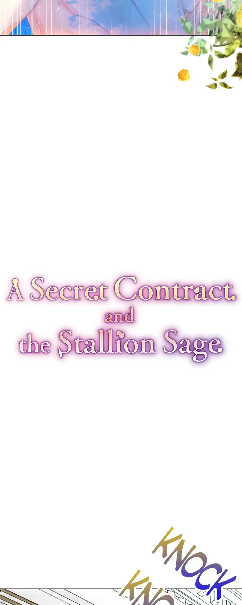 A Secret Contract and the Stallion Sage Chapter 37 Page 27
