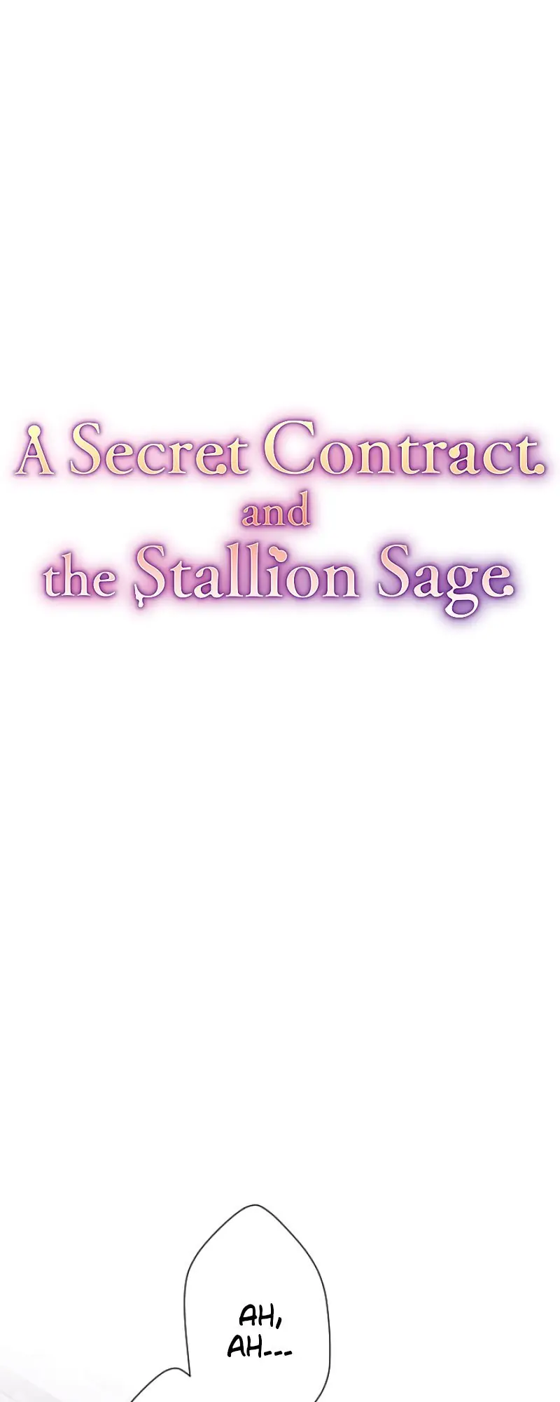 A Secret Contract and the Stallion Sage Chapter 49 Page 26