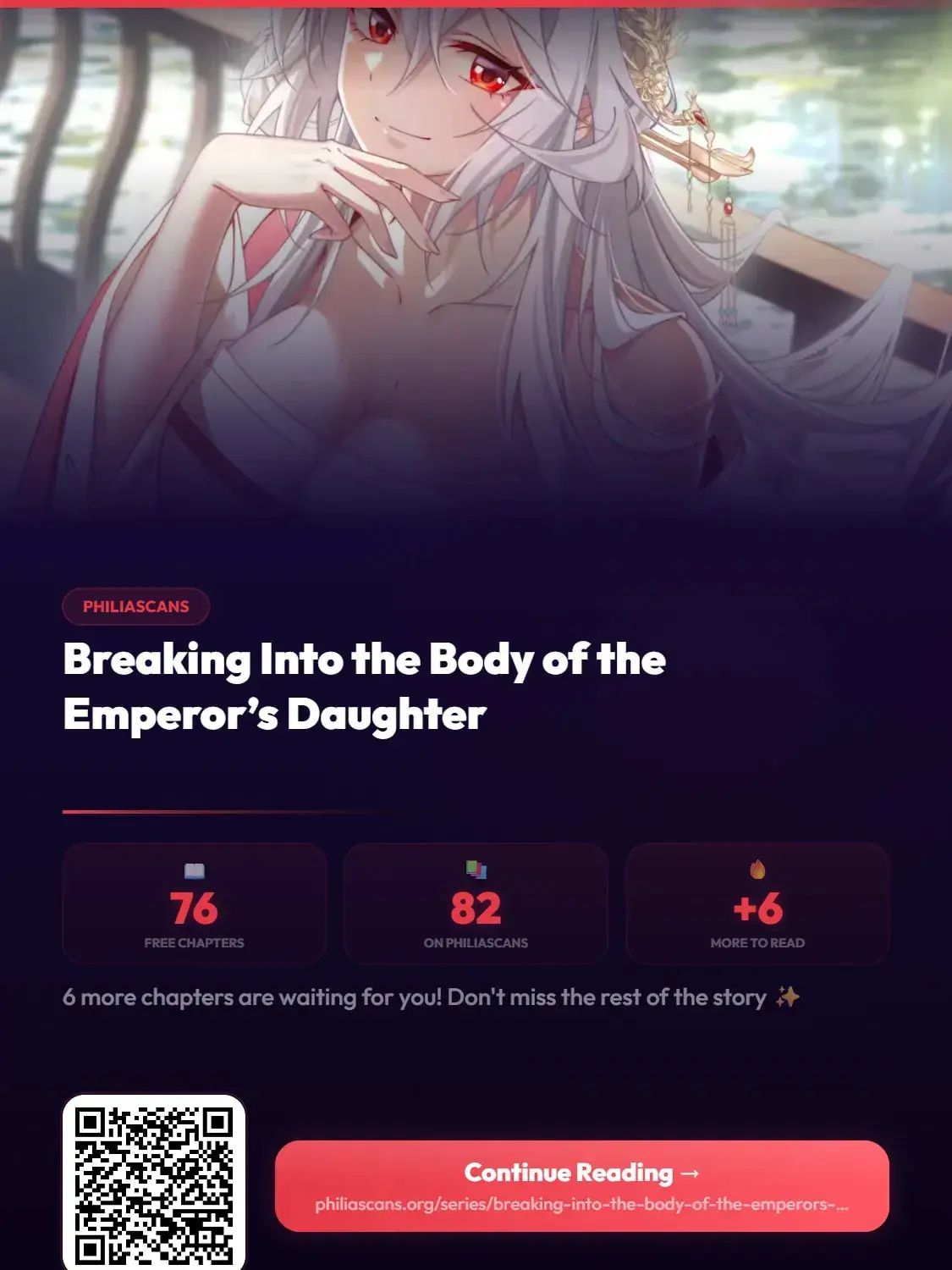 Breaking Into the Body of the Emperor's Daughter Chapter 76 Page 50