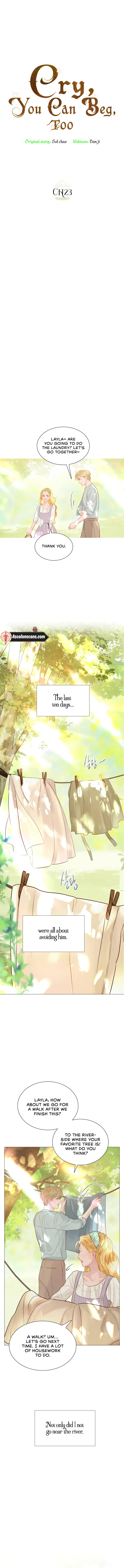 Cry, Even Better If You Beg Chapter 23 Page 4