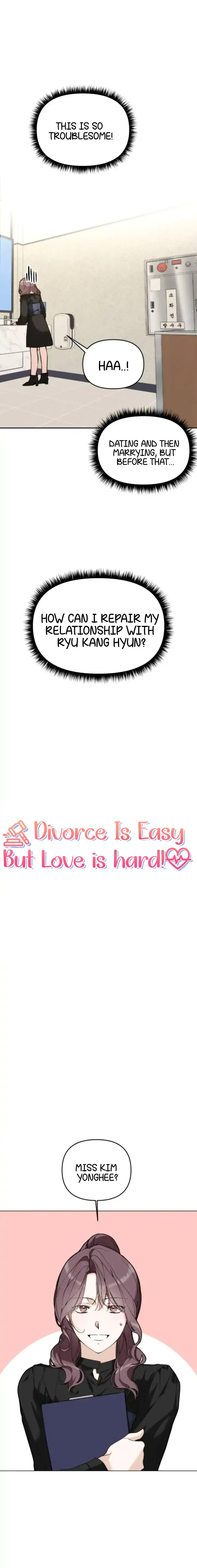 Divorce Is Easy, but Love Is Hard Chapter 7 Page 14