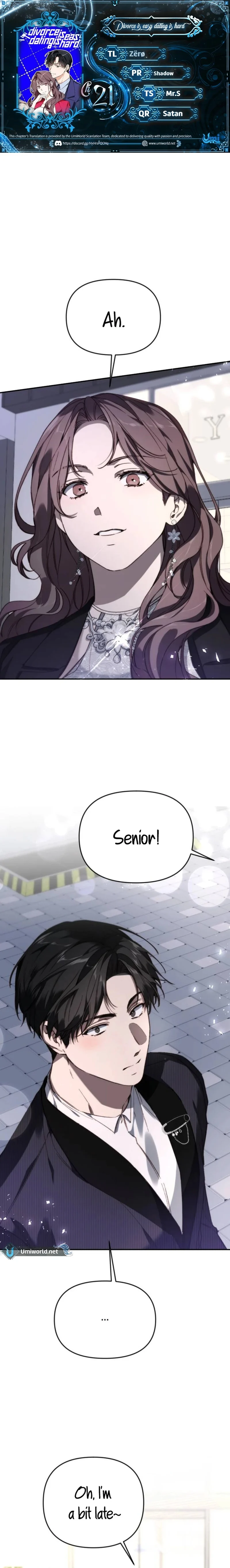 Divorce Is Easy, but Love Is Hard Chapter 21 Page 2
