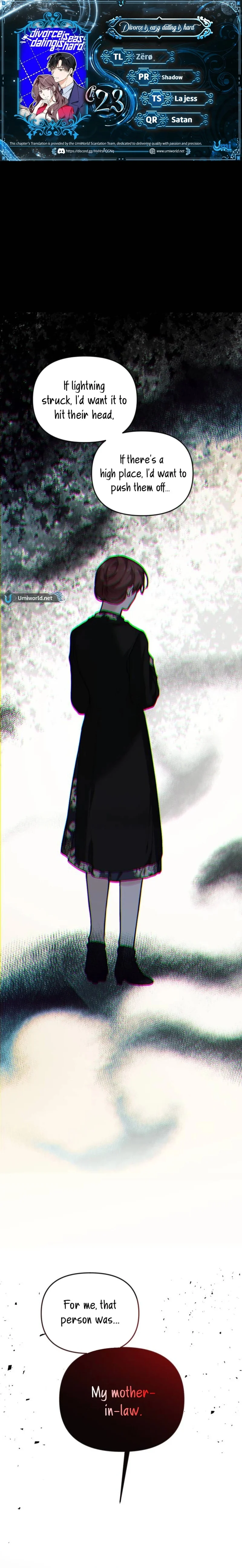 Divorce Is Easy, but Love Is Hard Chapter 23 Page 2