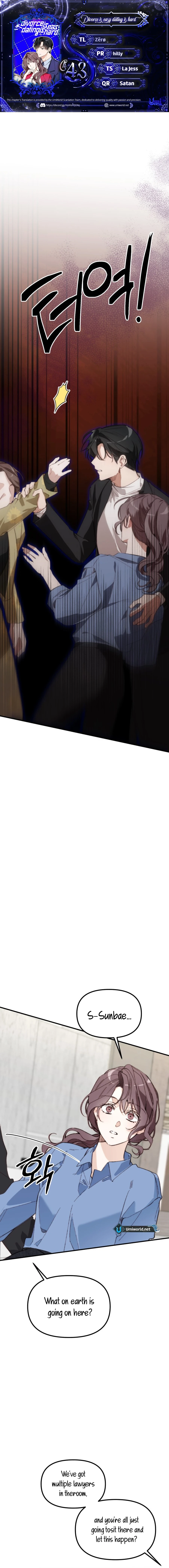 Divorce Is Easy, but Love Is Hard Chapter 43 Page 3