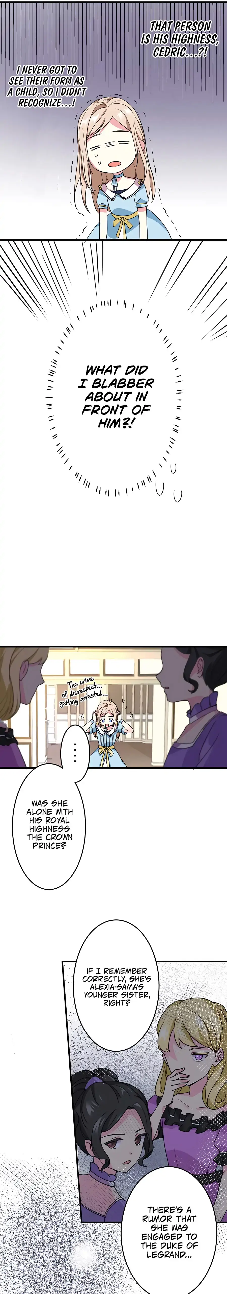 Even though I become a side character, I'm being adored by an overprotective duke Chapter 4 Page 12