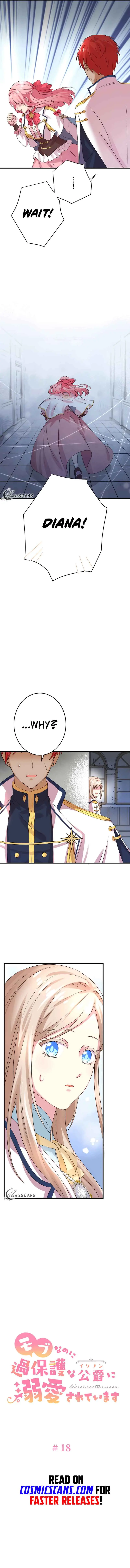 Even though I become a side character, I'm being adored by an overprotective duke Chapter 18 Page 4