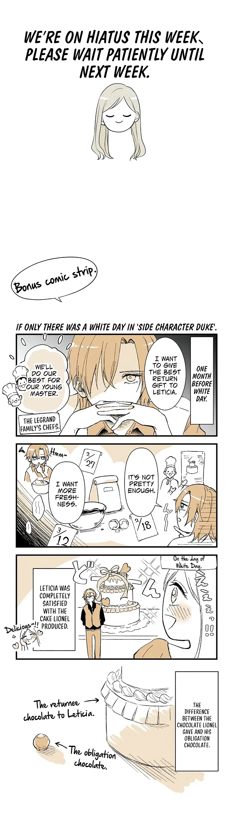 Even though I become a side character, I'm being adored by an overprotective duke Chapter 20 Page 2
