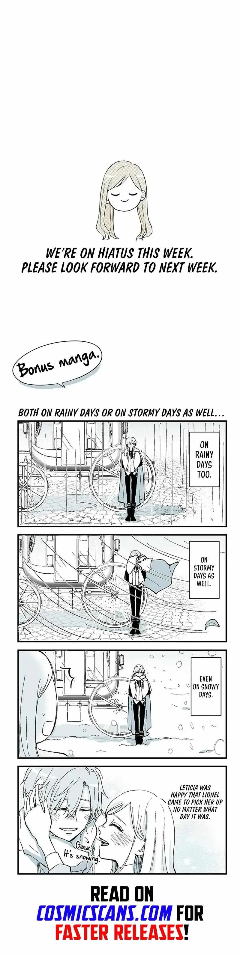 Even though I become a side character, I'm being adored by an overprotective duke Chapter 26 Page 3