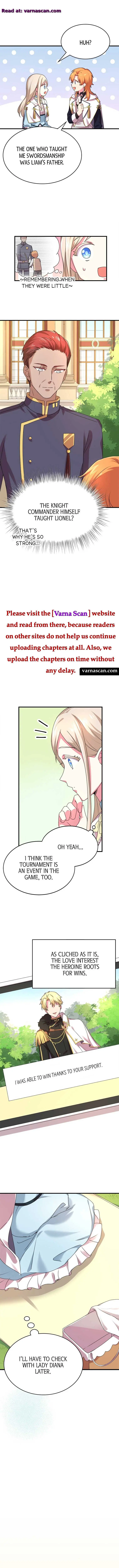 Even though I become a side character, I'm being adored by an overprotective duke Chapter 31 Page 8