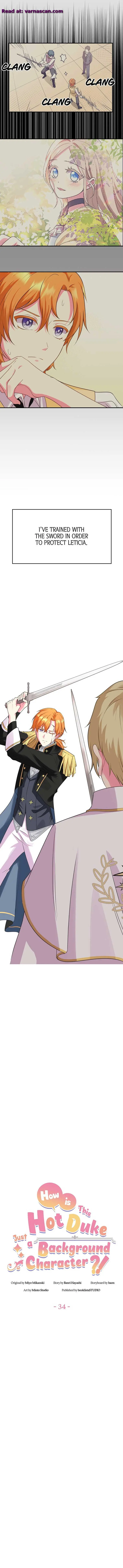 Even though I become a side character, I'm being adored by an overprotective duke Chapter 34 Page 3