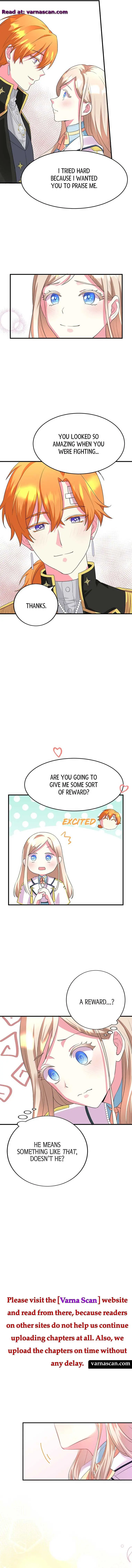 Even though I become a side character, I'm being adored by an overprotective duke Chapter 34 Page 12