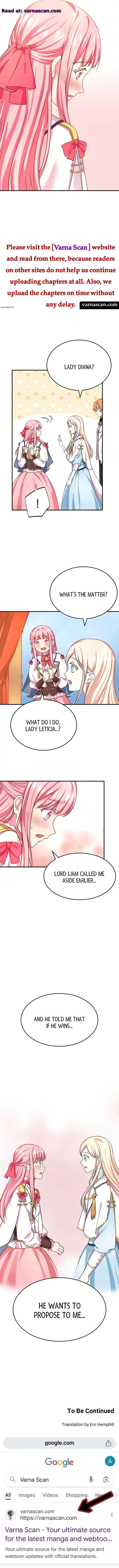 Even though I become a side character, I'm being adored by an overprotective duke Chapter 34 Page 14