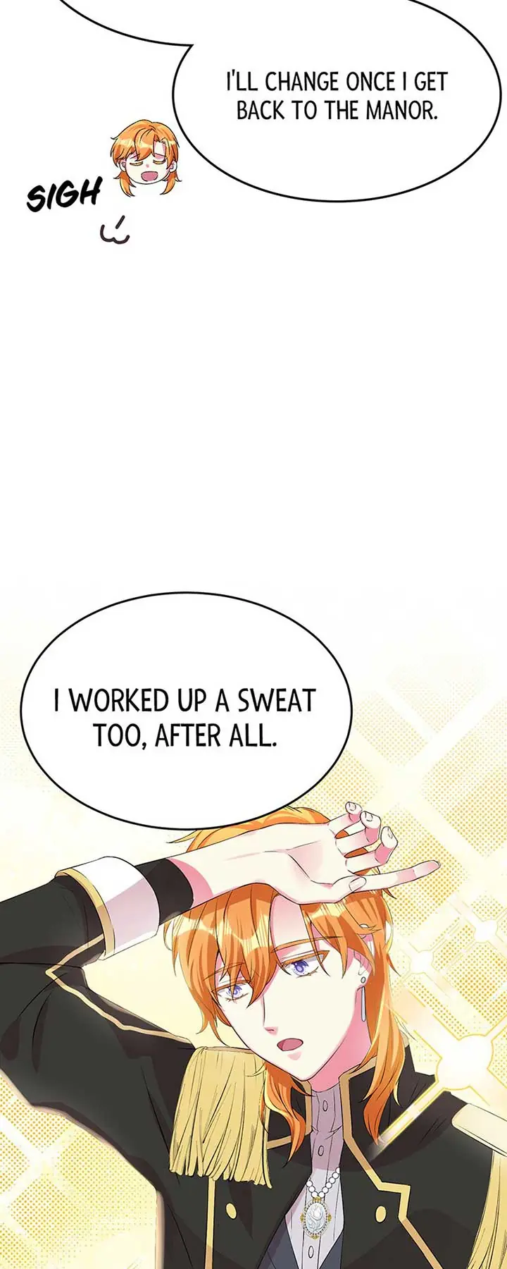 Even though I become a side character, I'm being adored by an overprotective duke Chapter 35 Page 48