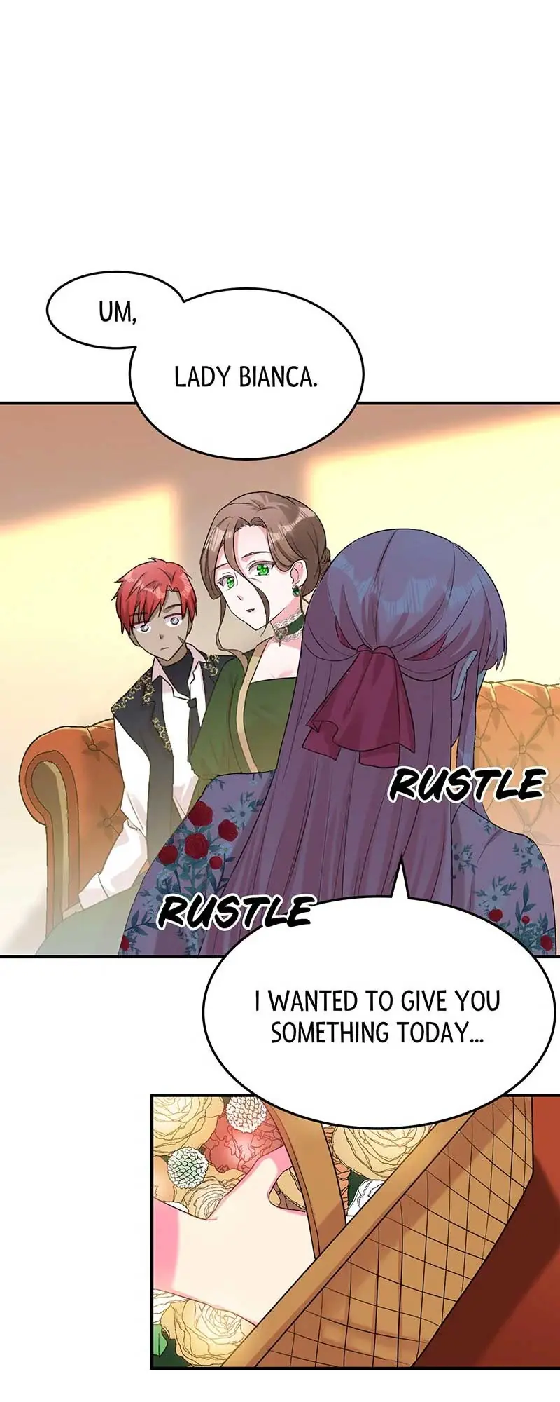 Even though I become a side character, I'm being adored by an overprotective duke Chapter 37 Page 49
