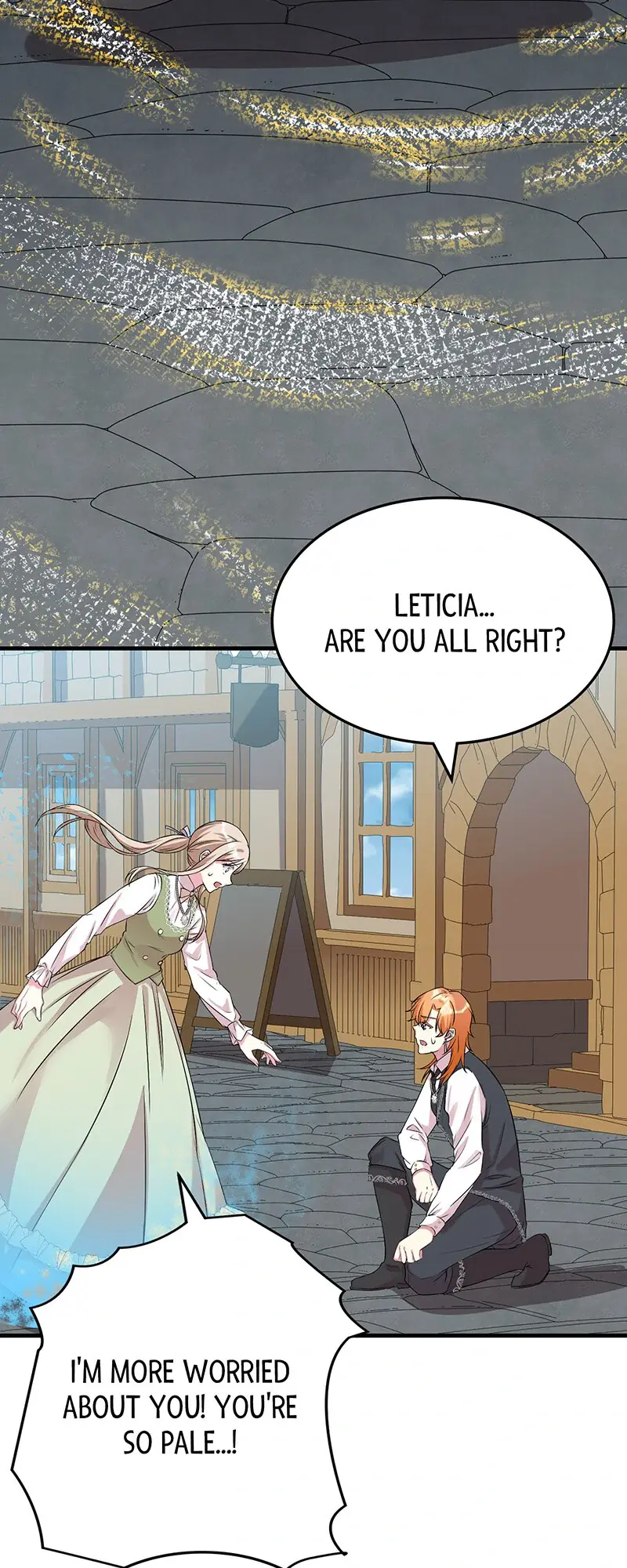 Even though I become a side character, I'm being adored by an overprotective duke Chapter 38 Page 47