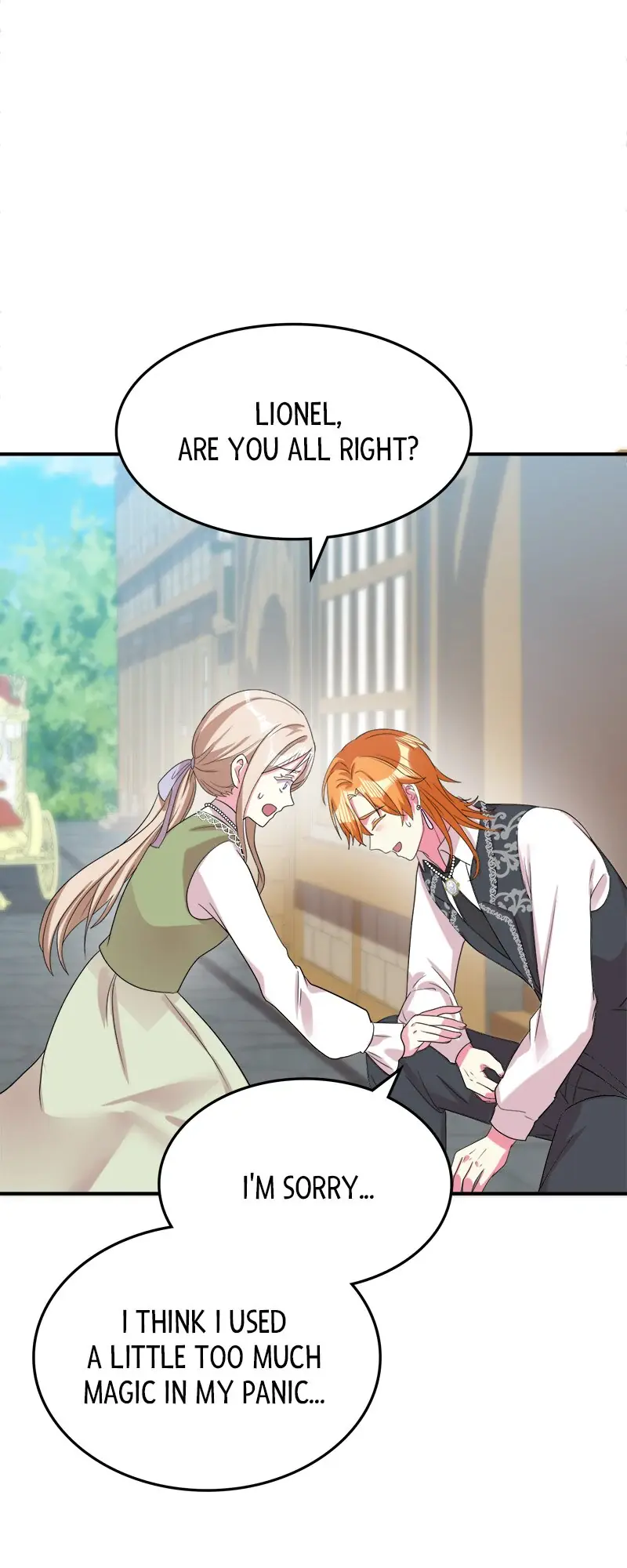 Even though I become a side character, I'm being adored by an overprotective duke Chapter 38 Page 53