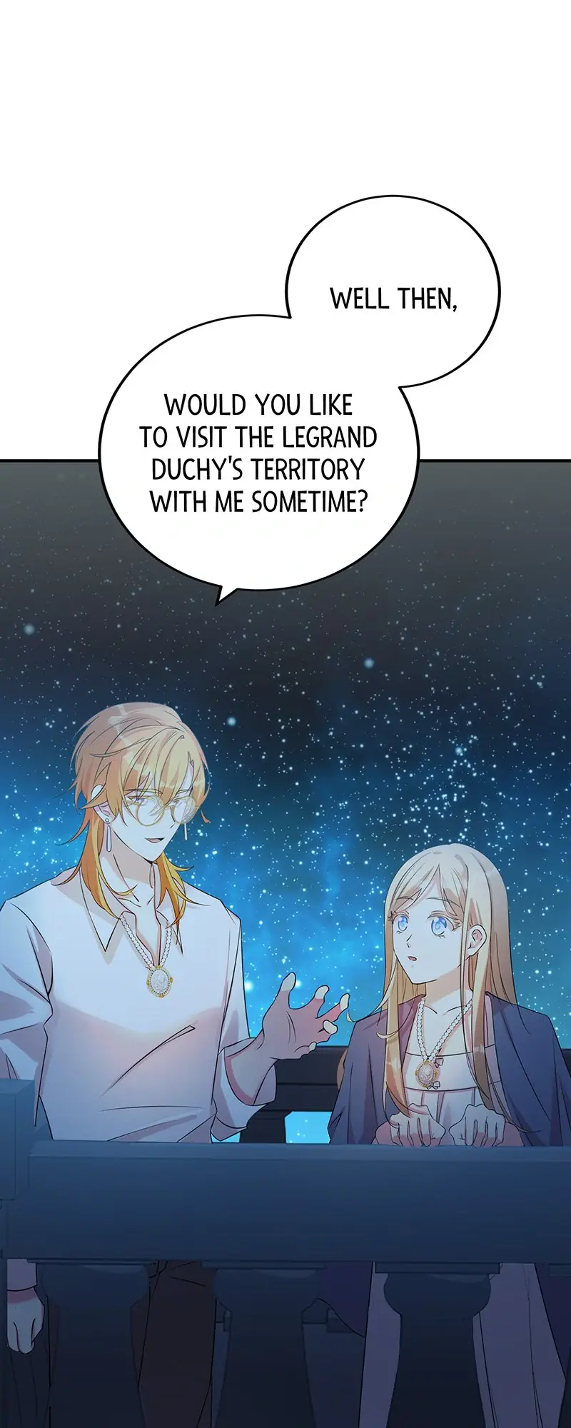 Even though I become a side character, I'm being adored by an overprotective duke Chapter 43 Page 74