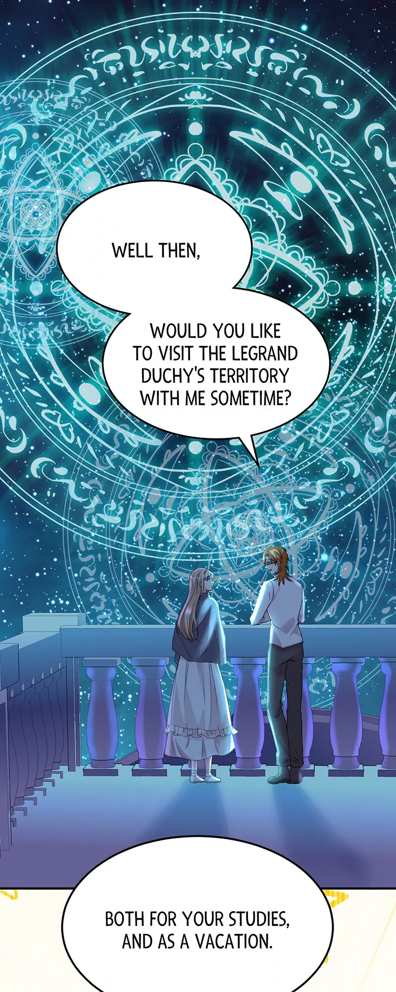 Even though I become a side character, I'm being adored by an overprotective duke Chapter 44 Page 2