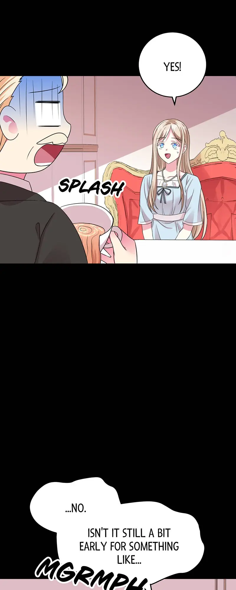 Even though I become a side character, I'm being adored by an overprotective duke Chapter 44 Page 12