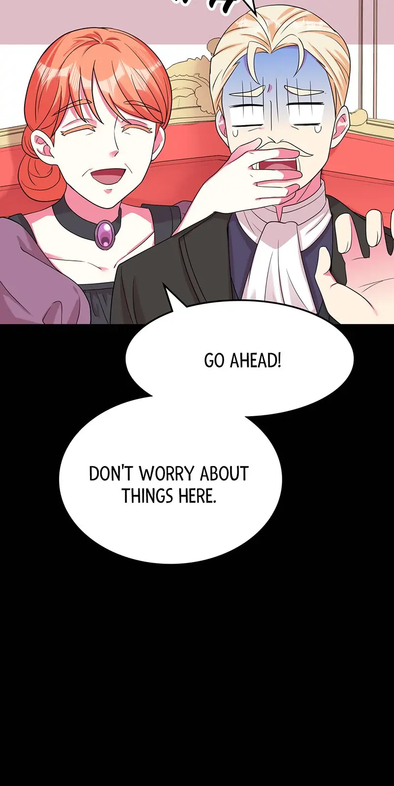 Even though I become a side character, I'm being adored by an overprotective duke Chapter 44 Page 13