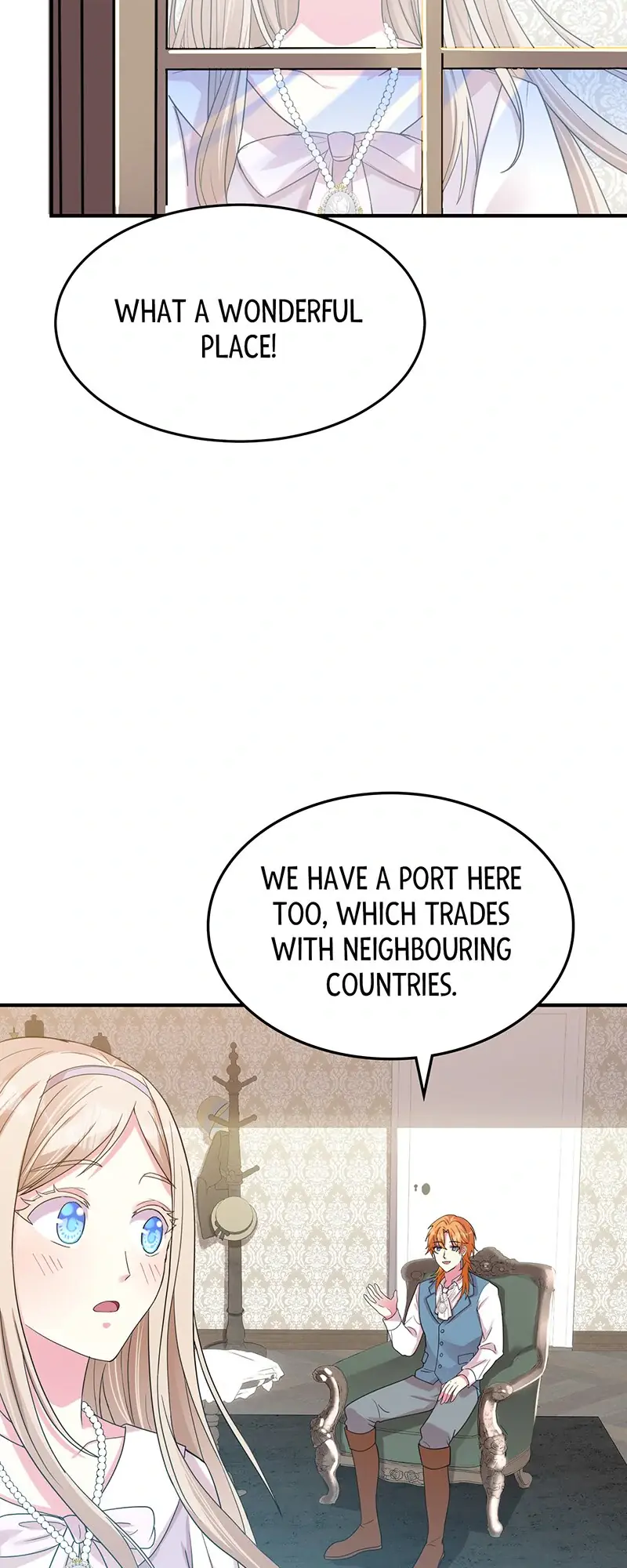 Even though I become a side character, I'm being adored by an overprotective duke Chapter 44 Page 36