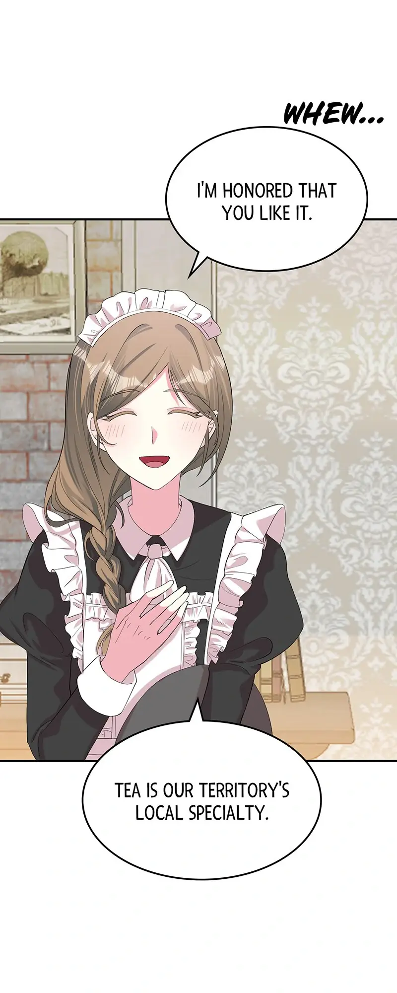Even though I become a side character, I'm being adored by an overprotective duke Chapter 44 Page 46