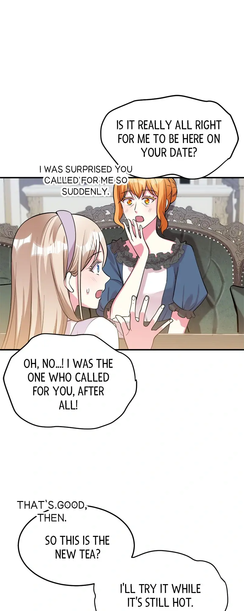 Even though I become a side character, I'm being adored by an overprotective duke Chapter 45 Page 23
