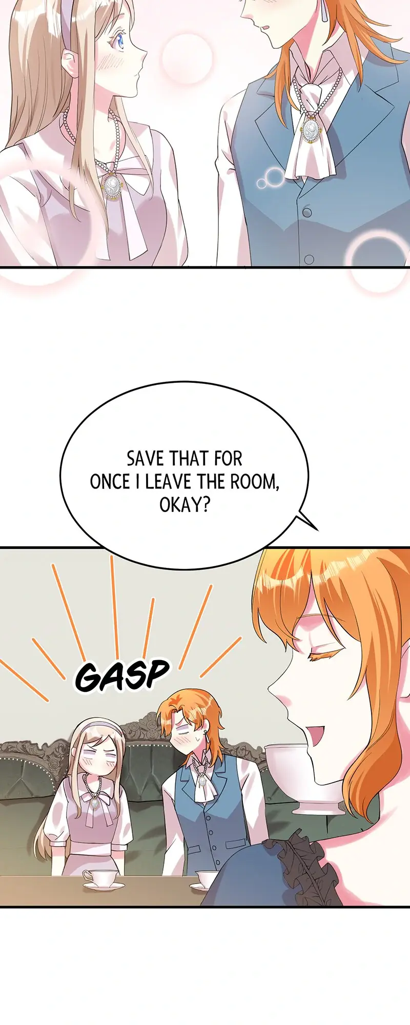 Even though I become a side character, I'm being adored by an overprotective duke Chapter 45 Page 55