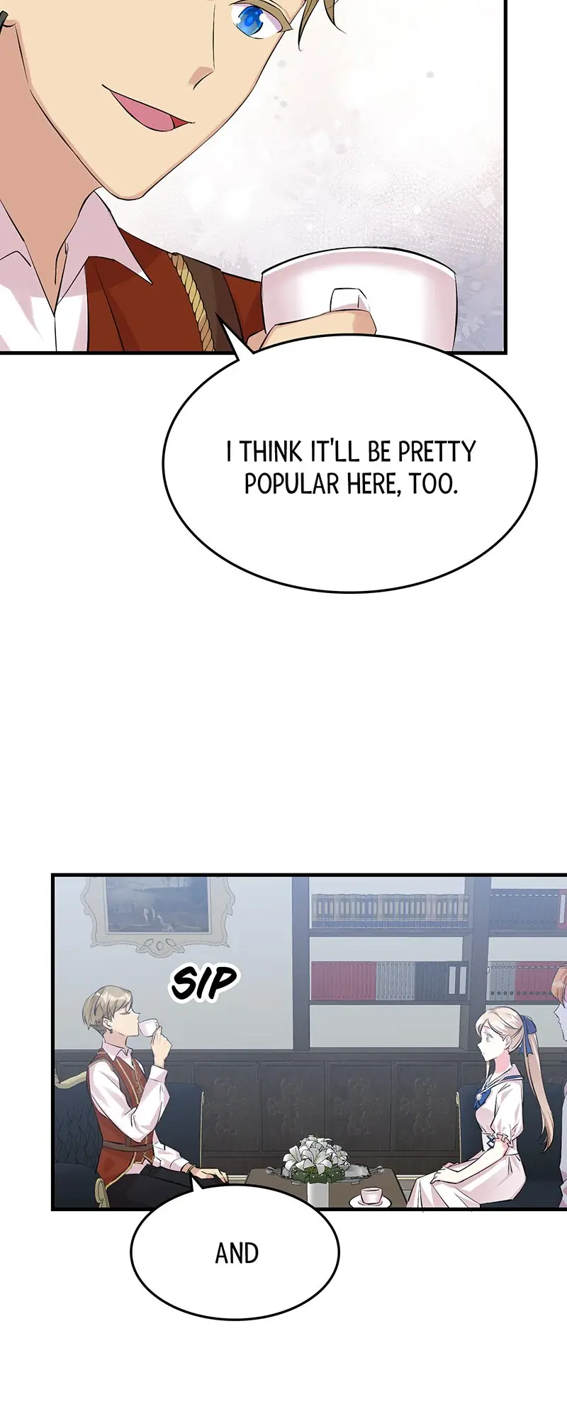 Even though I become a side character, I'm being adored by an overprotective duke Chapter 46 Page 38